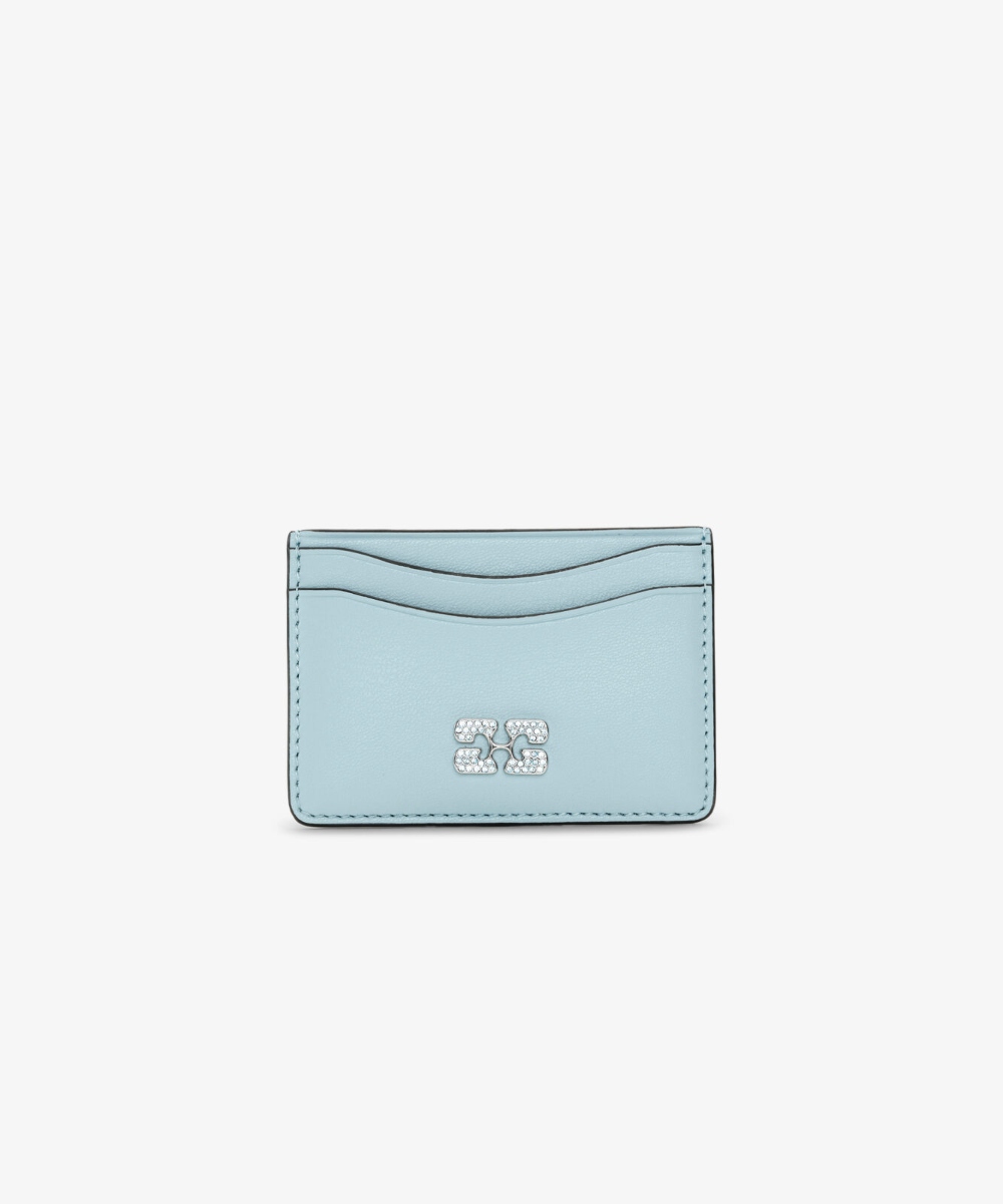 GANNI Printed Bou Kortholder Icy Blue