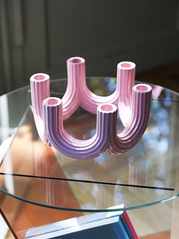 &K Amsterdam Churros Lysestake Rosa