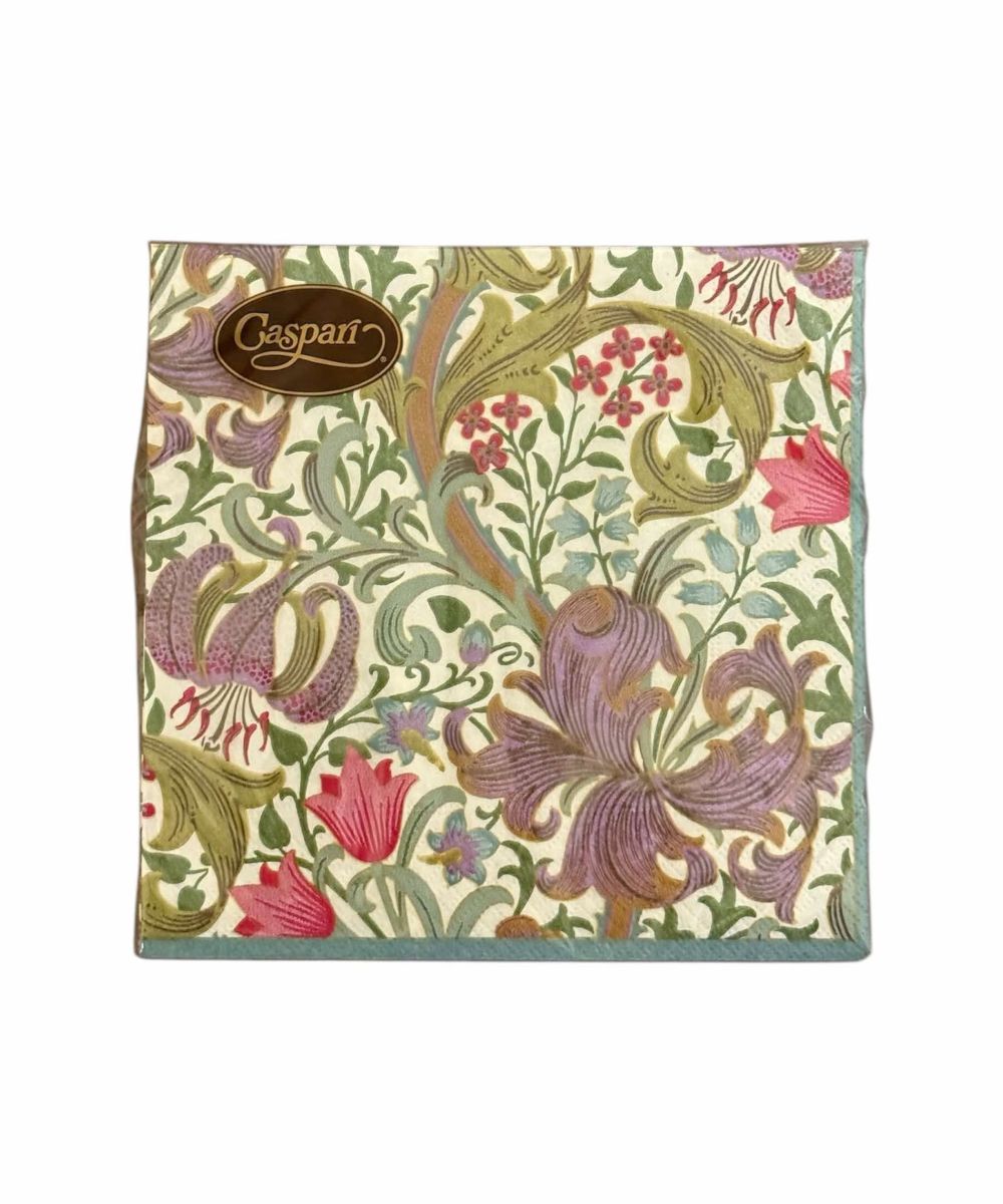 Caspari Servietter Lunsj Golden Lily Ivory