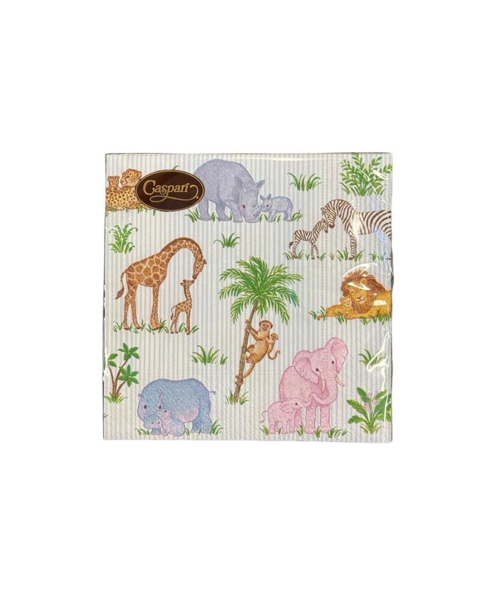 Caspari Servietter Kaffe Safari Baby