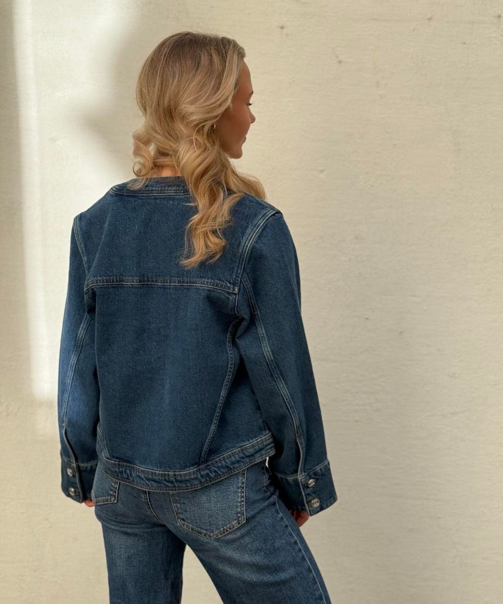 Levete Room Kosa 7 Denim Jakke Blå - Bilde 2