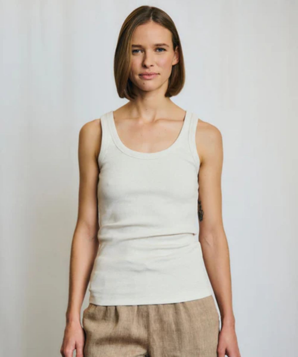 Bruun & Stengade Charlotte Topp Offwhite