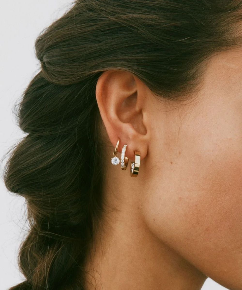 Edblad Monaco Earrings Mini Gold - Bilde 3