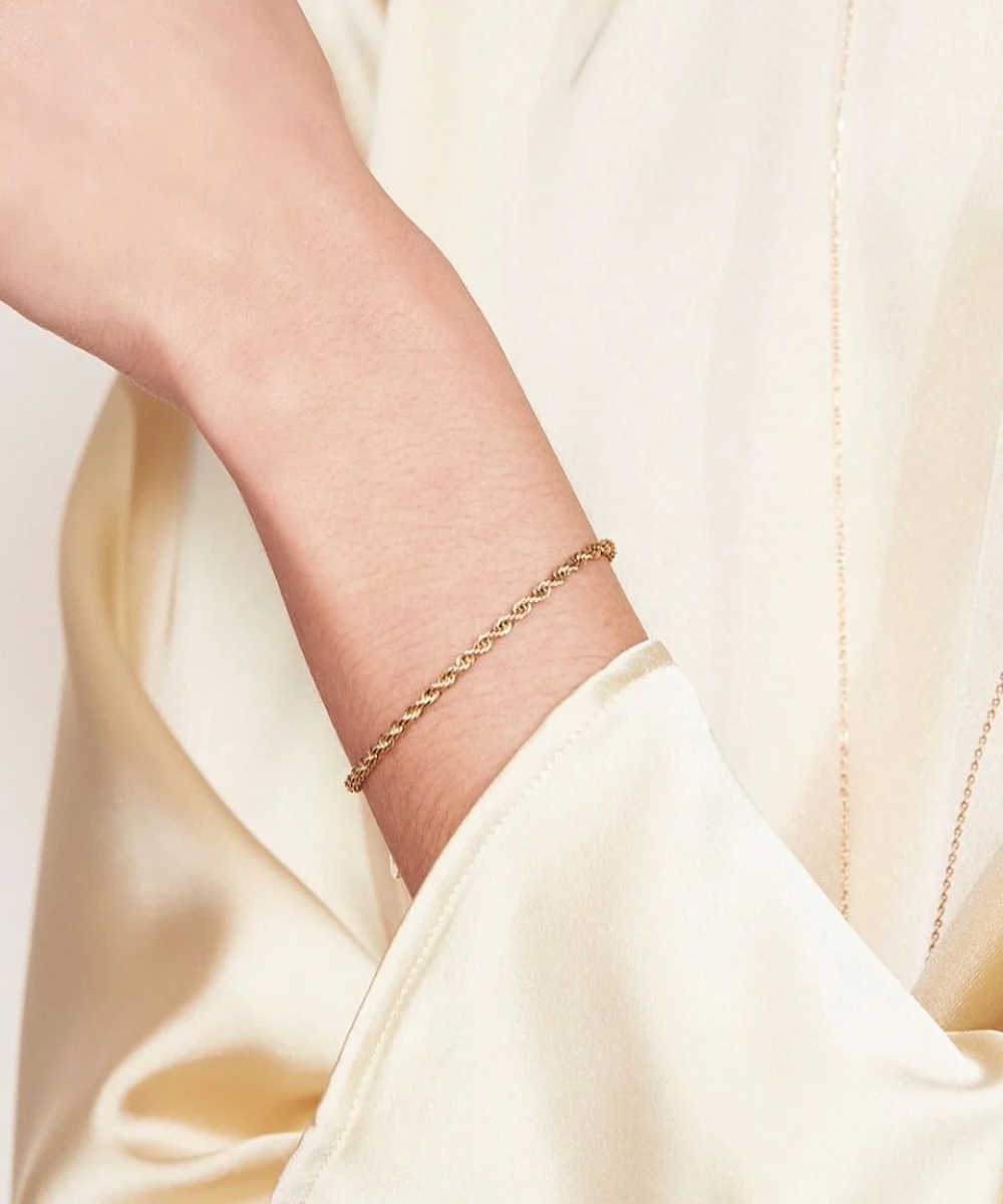 Edblad Rope Chain Armbånd Gull