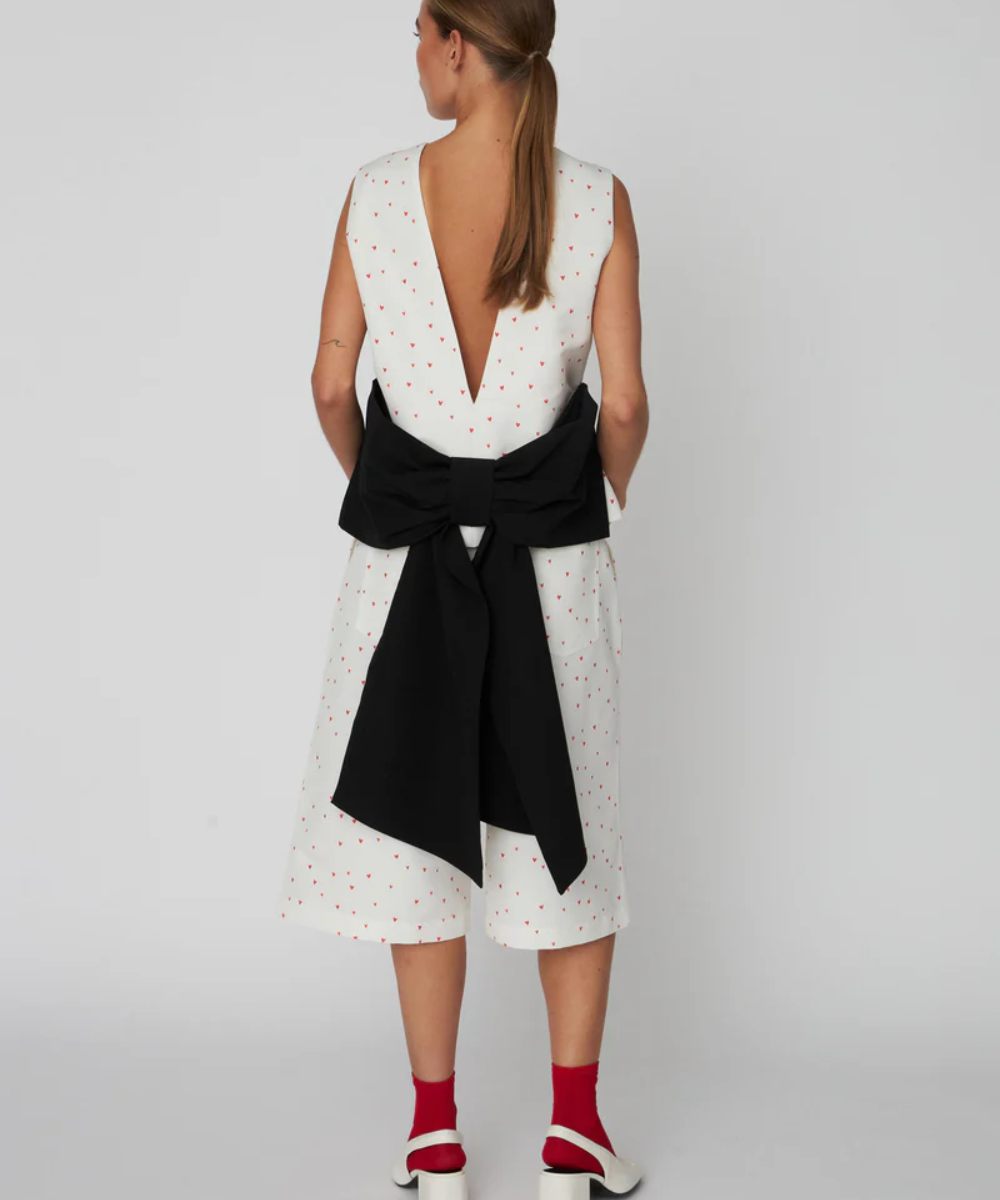 Stella Nova Heart Printed Bow Topp Hearts