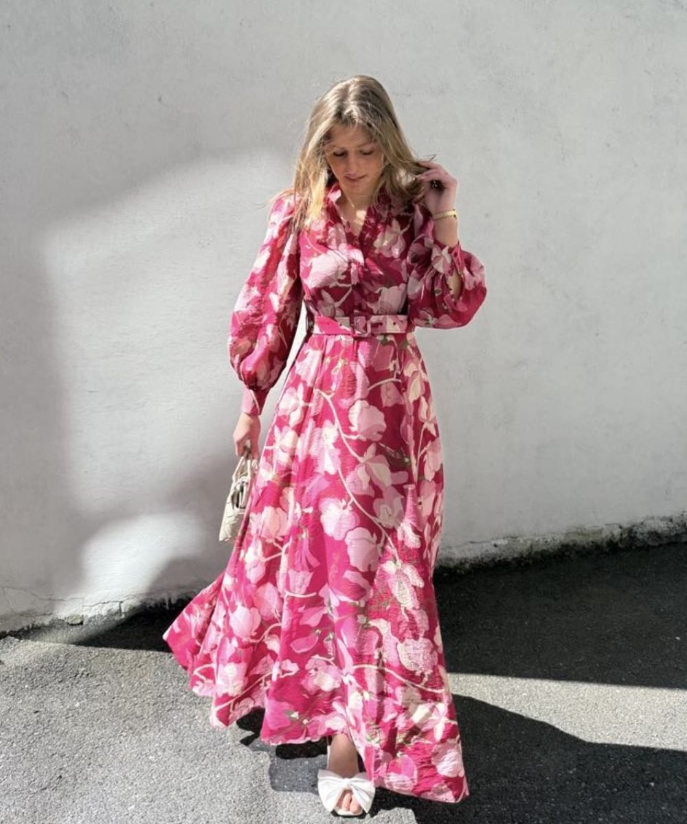 by TiMo Viscose Belt Kjole Amour