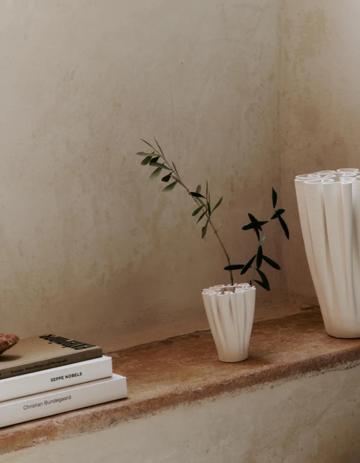 Ferm Living Dedali Vase Offwhite