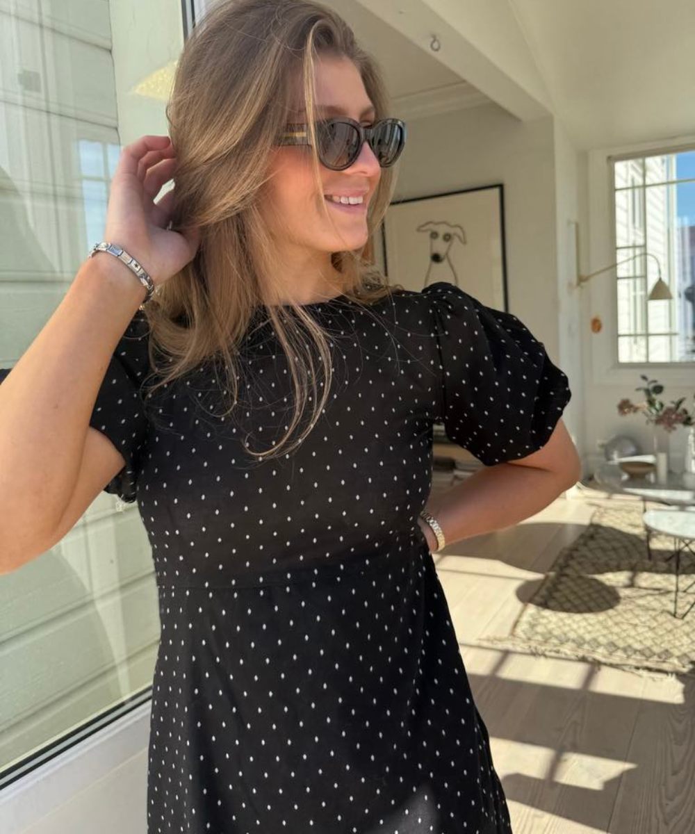 MISSMAYA Johanna Midi Kjole Polka Dot - Bilde 2