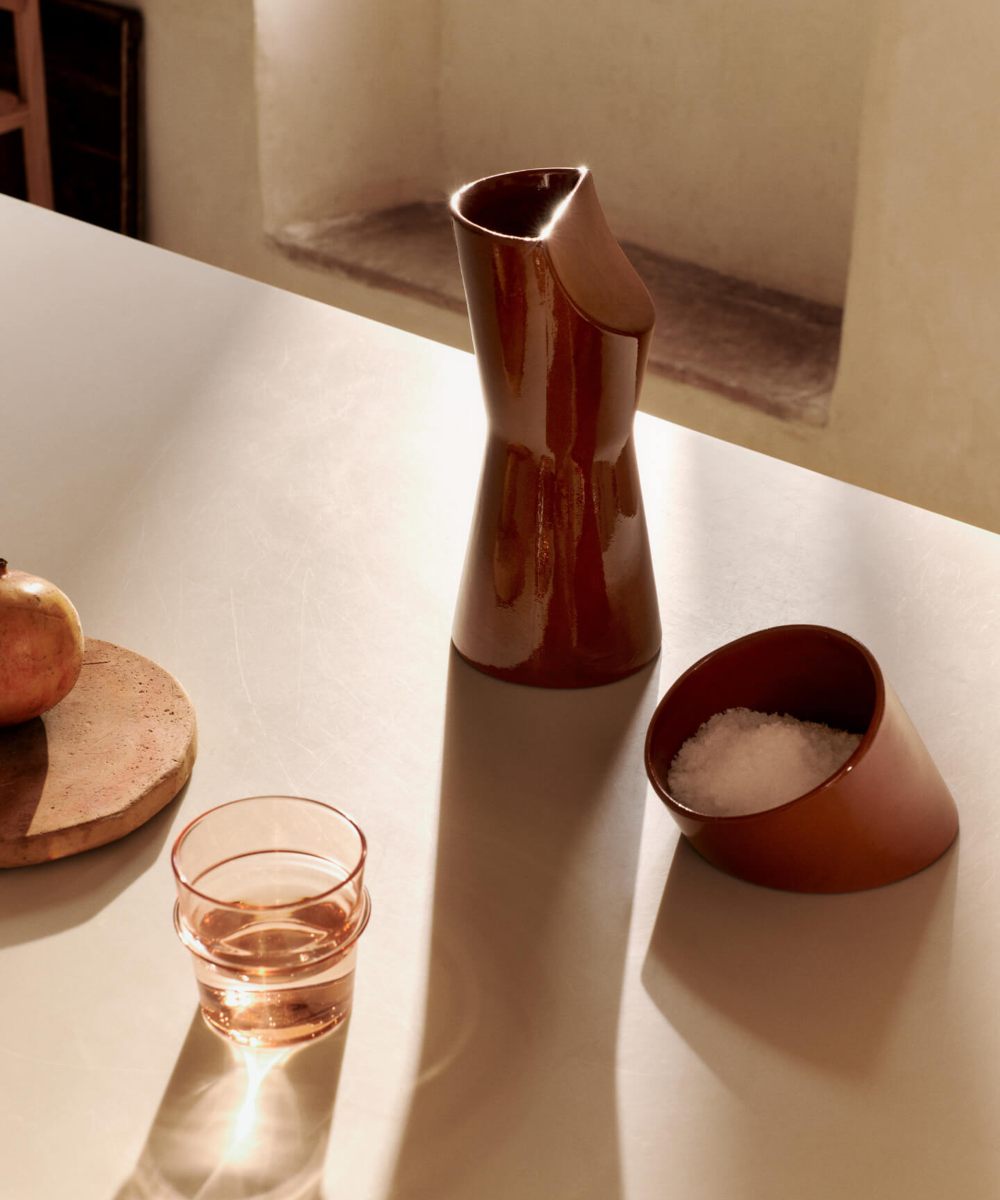 Ferm Living Sola Saltgris Terracotta - Bilde 2