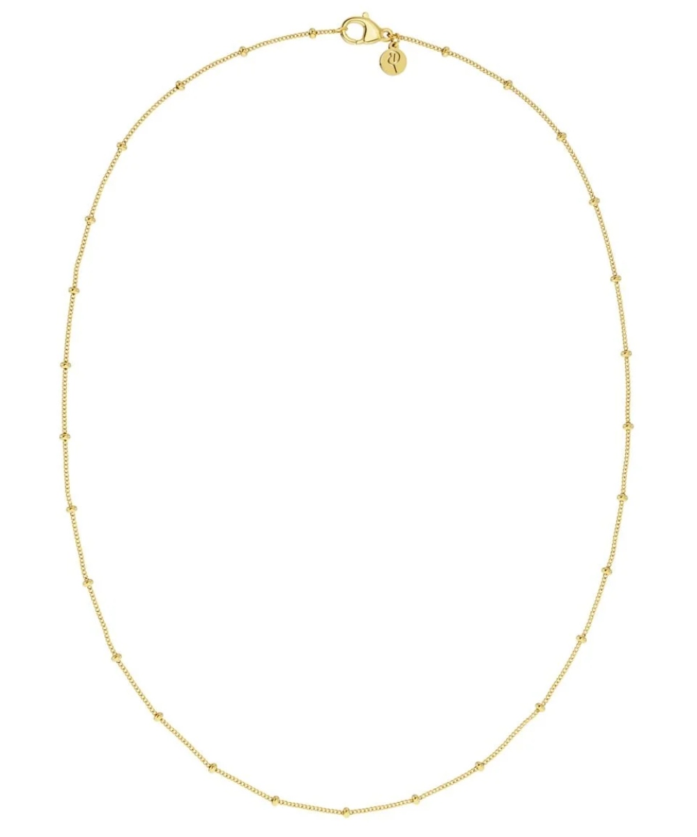 Edblad Beaded Chain Halssmykke Gull