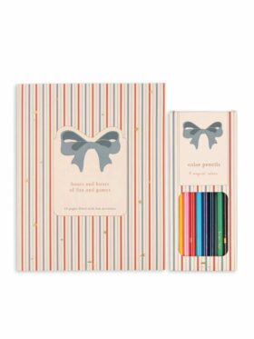 Konges Sløjd Activity Book With Color Pencils