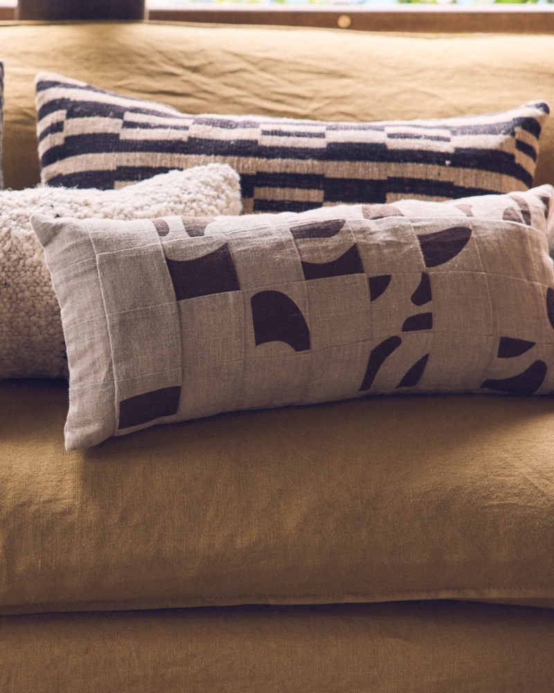 HK Living Natural Patched Pute 70x30