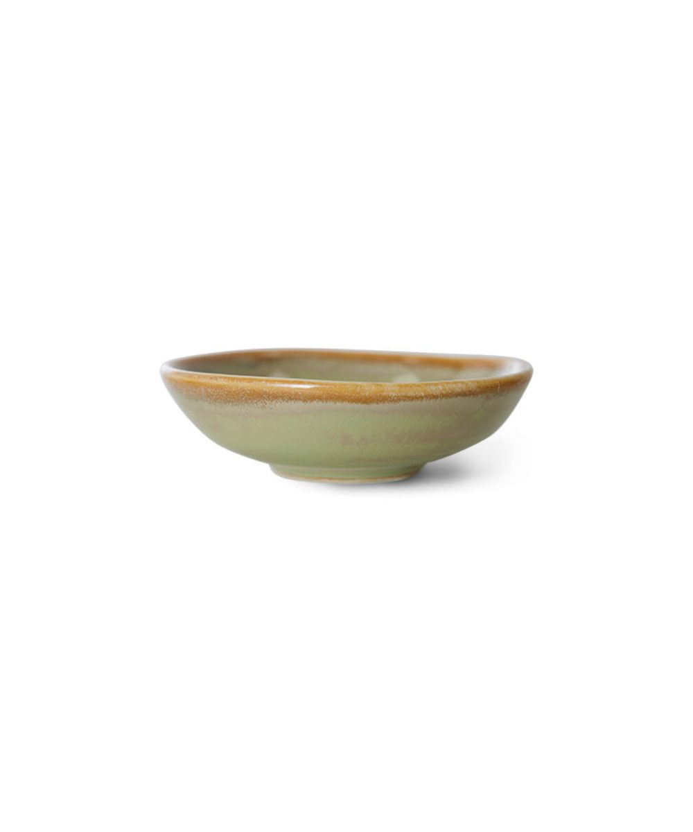 HK Living Chef Ceramics Liten Skål Moss Green
