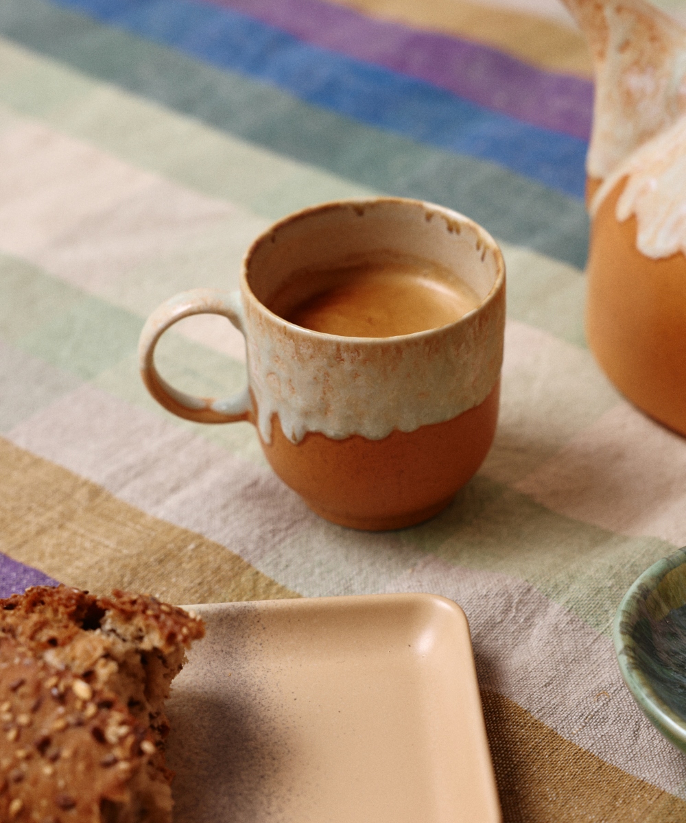 HK Living 70s Ceramics Kaffekopp Dunes