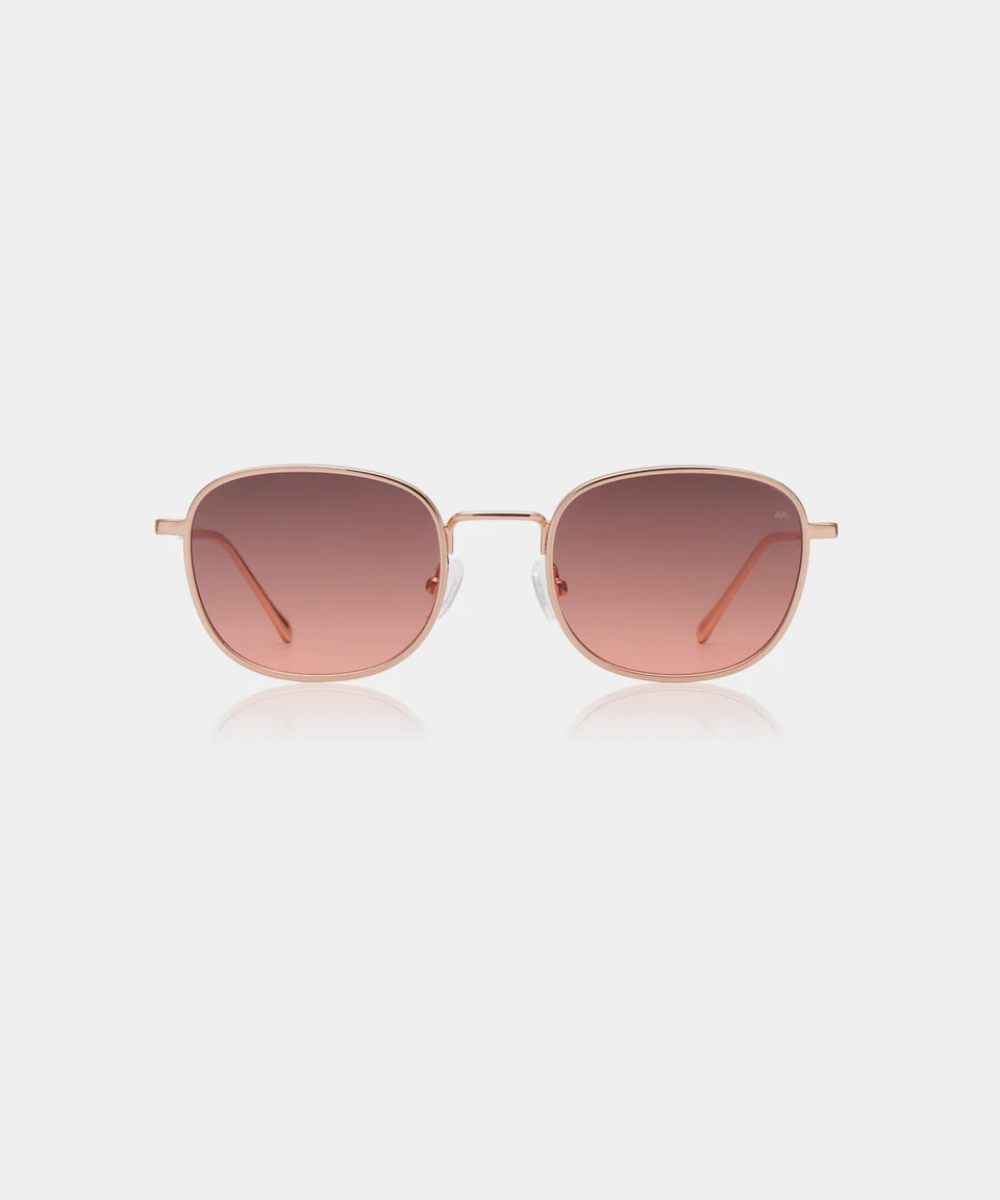 A. KJÆRBEDE Hello Solbriller Rosegold
