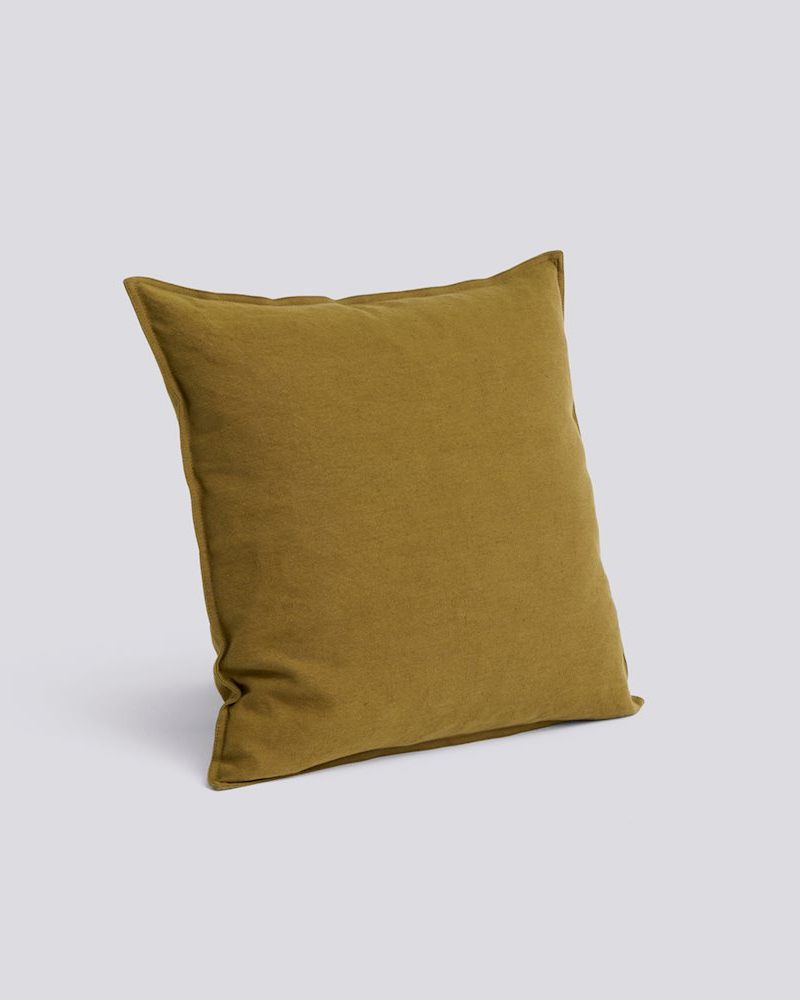HAY Linen Pute Olive 50x50