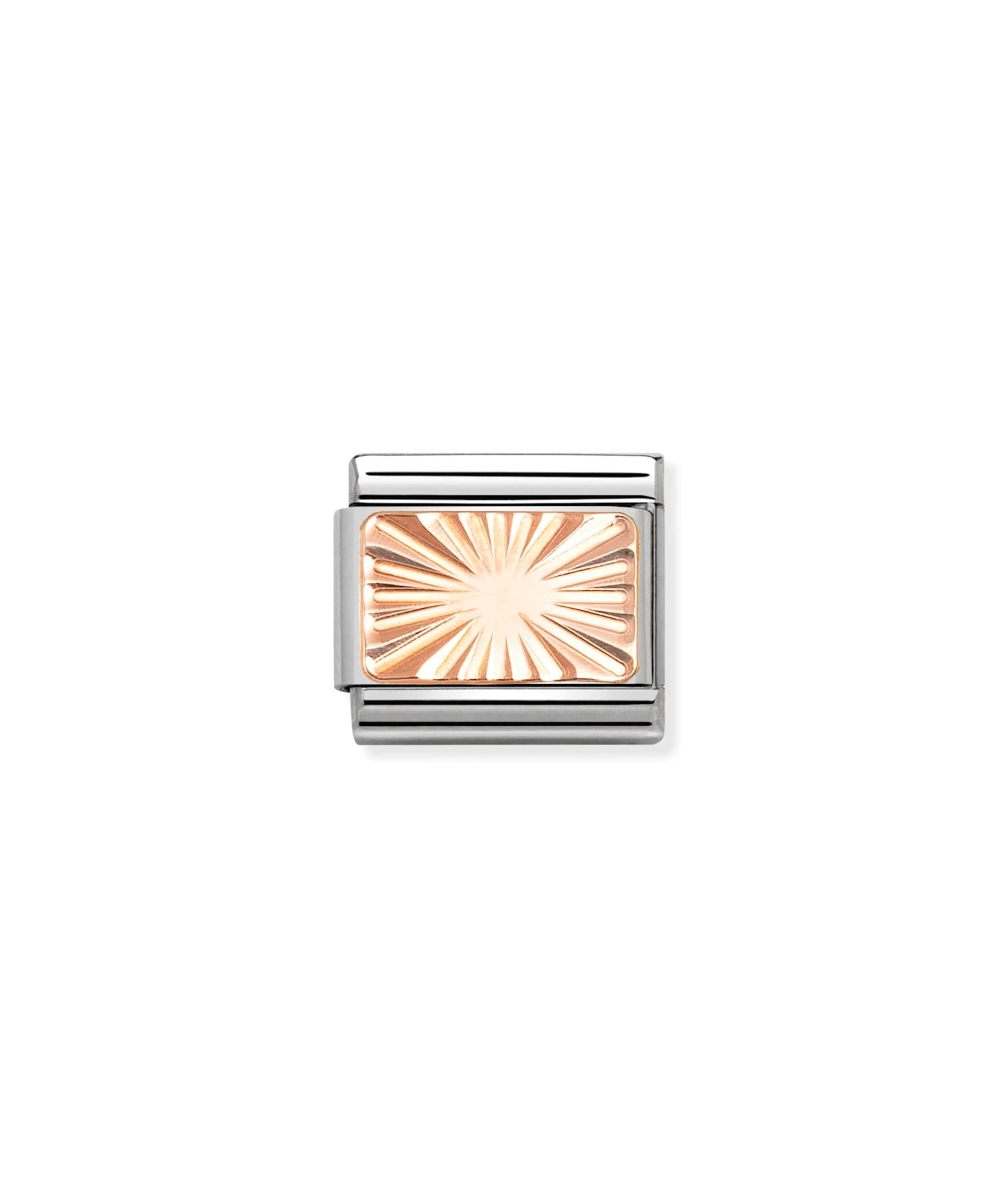 NOMINATION Symbol Links Diamant Plate Rosegull