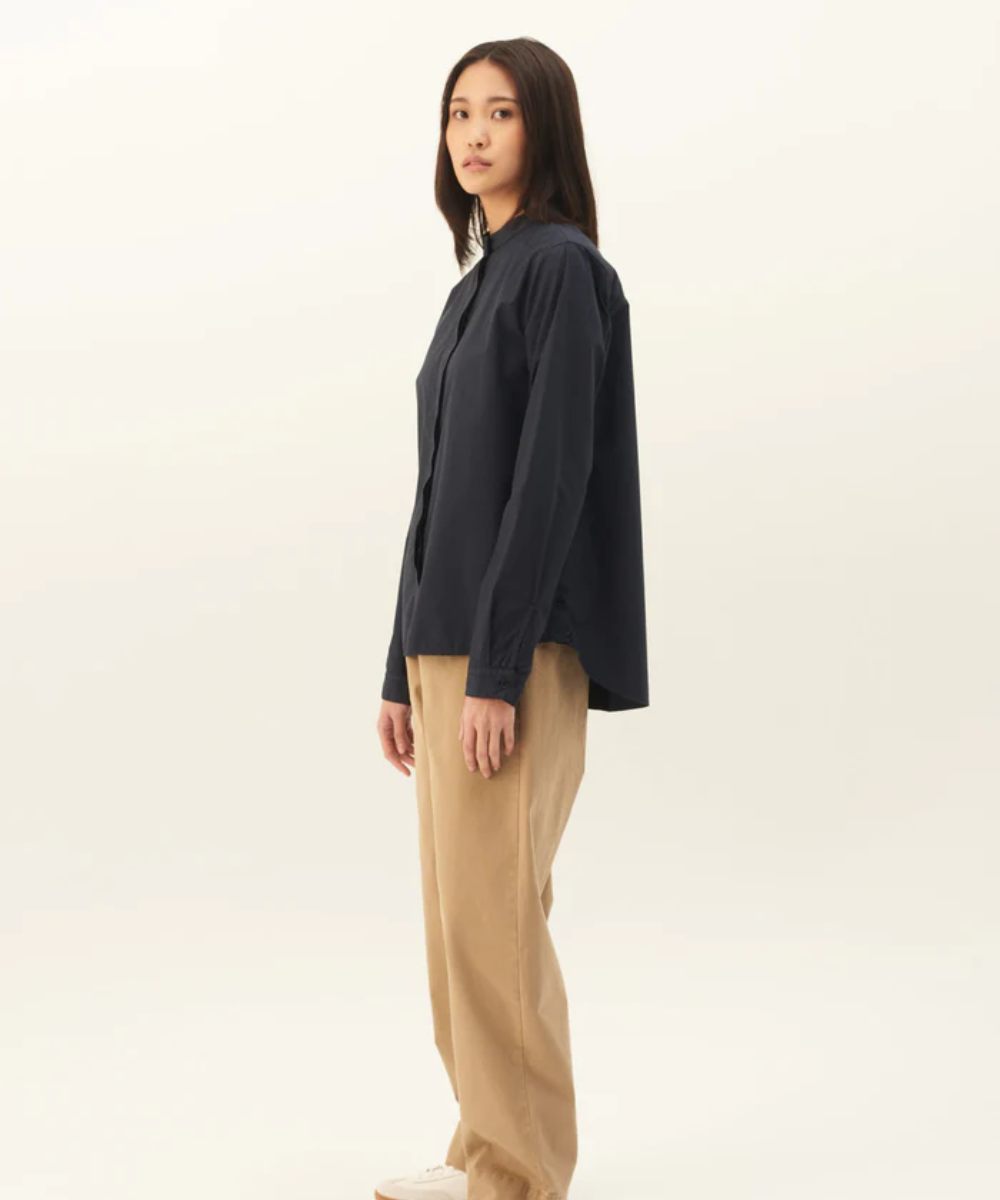 Rue de Tokyo Sofie Skjorte Dark Navy - Bilde 3