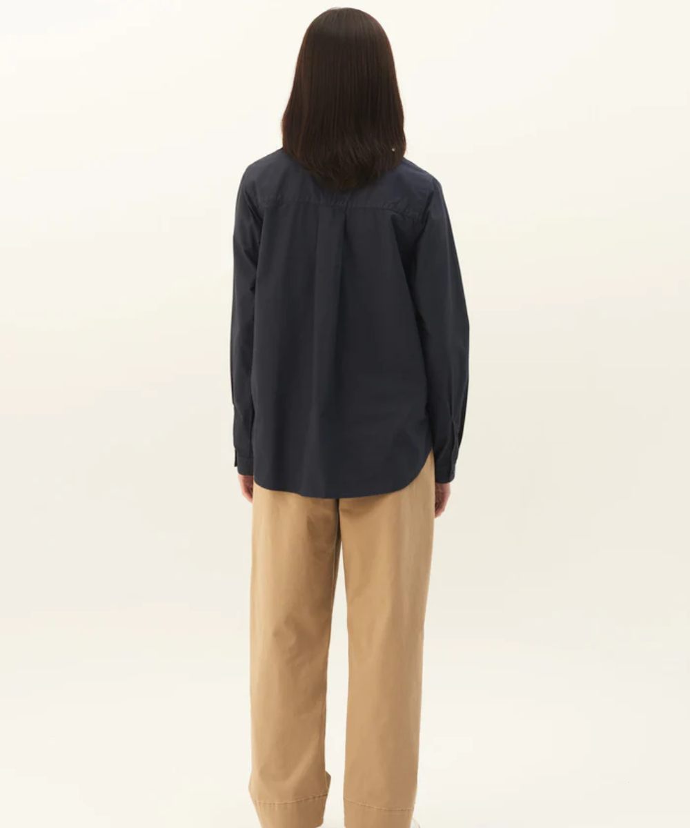 Rue de Tokyo Sofie Skjorte Dark Navy - Bilde 2