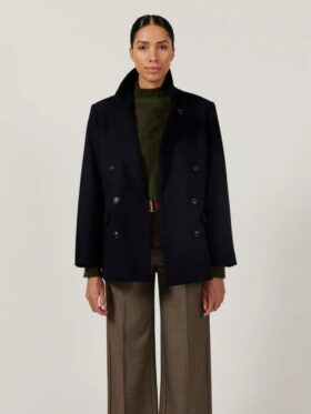 Six Ames Macha Blazer Night Sky
