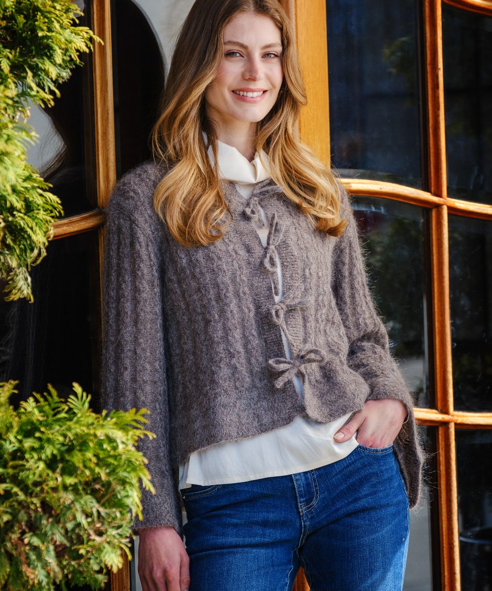Ane Mone Ruby Cardigan Cappuchino