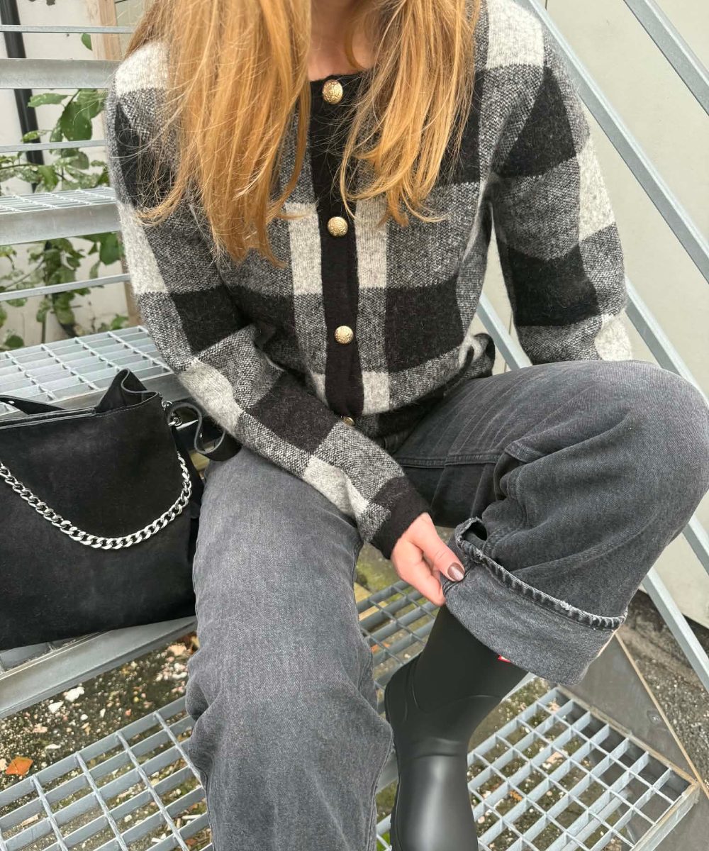 Ane Mone Classy Cardigan Svart - Bilde 2