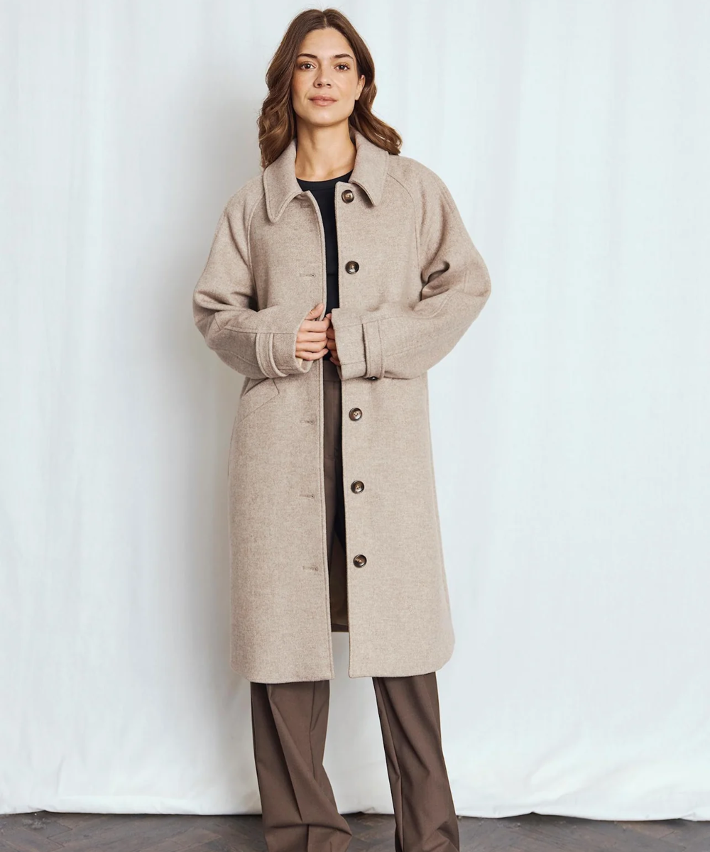 Bruun & Stengade Ylva Kåpe Light Brown - Bilde 4