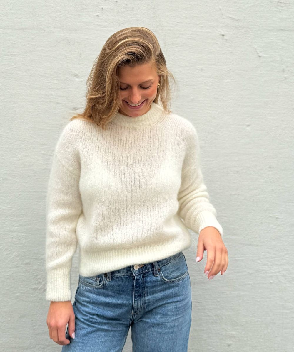 Levete Room Noreen 1 Genser Offwhite