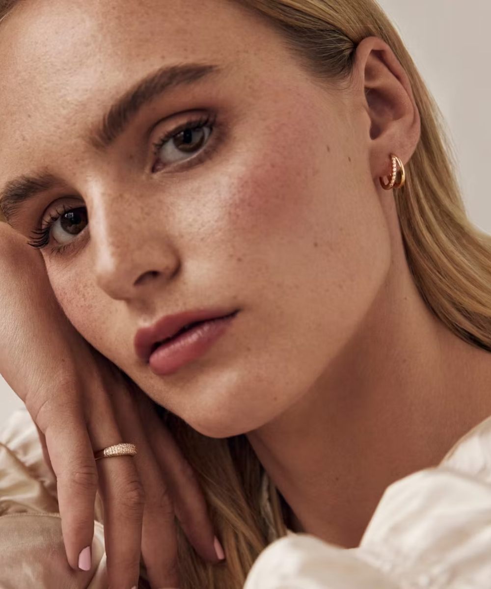 SPARV Goal Hoops Earrings Gull