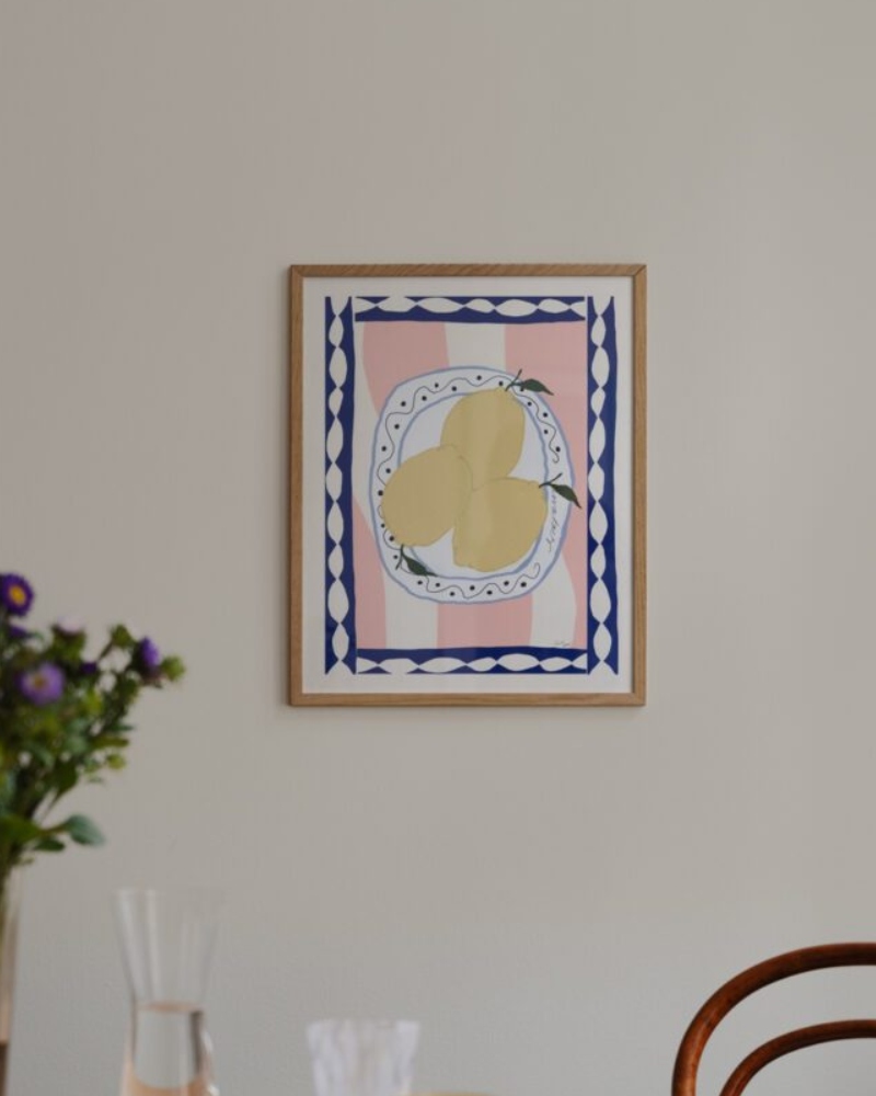 The Poster Club Wavy Table Plakat 40x50
