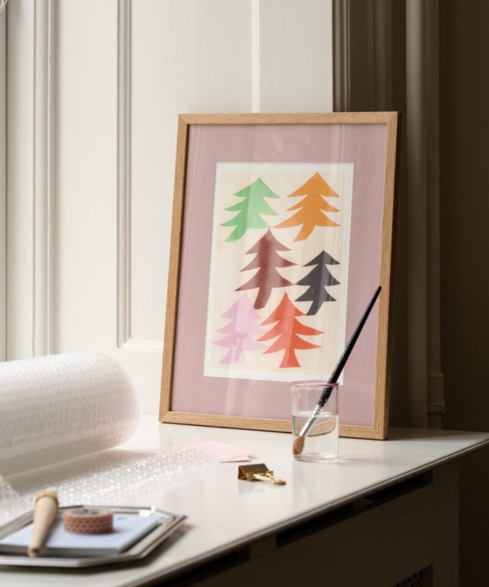 The Poster Club Dancing Trees Plakat 30x40