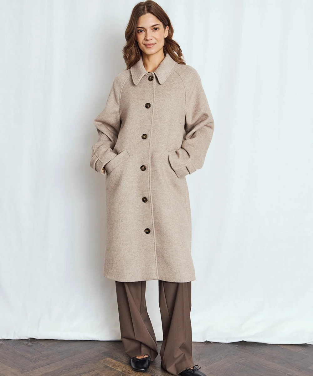 Bruun & Stengade Ylva Kåpe Light Brown