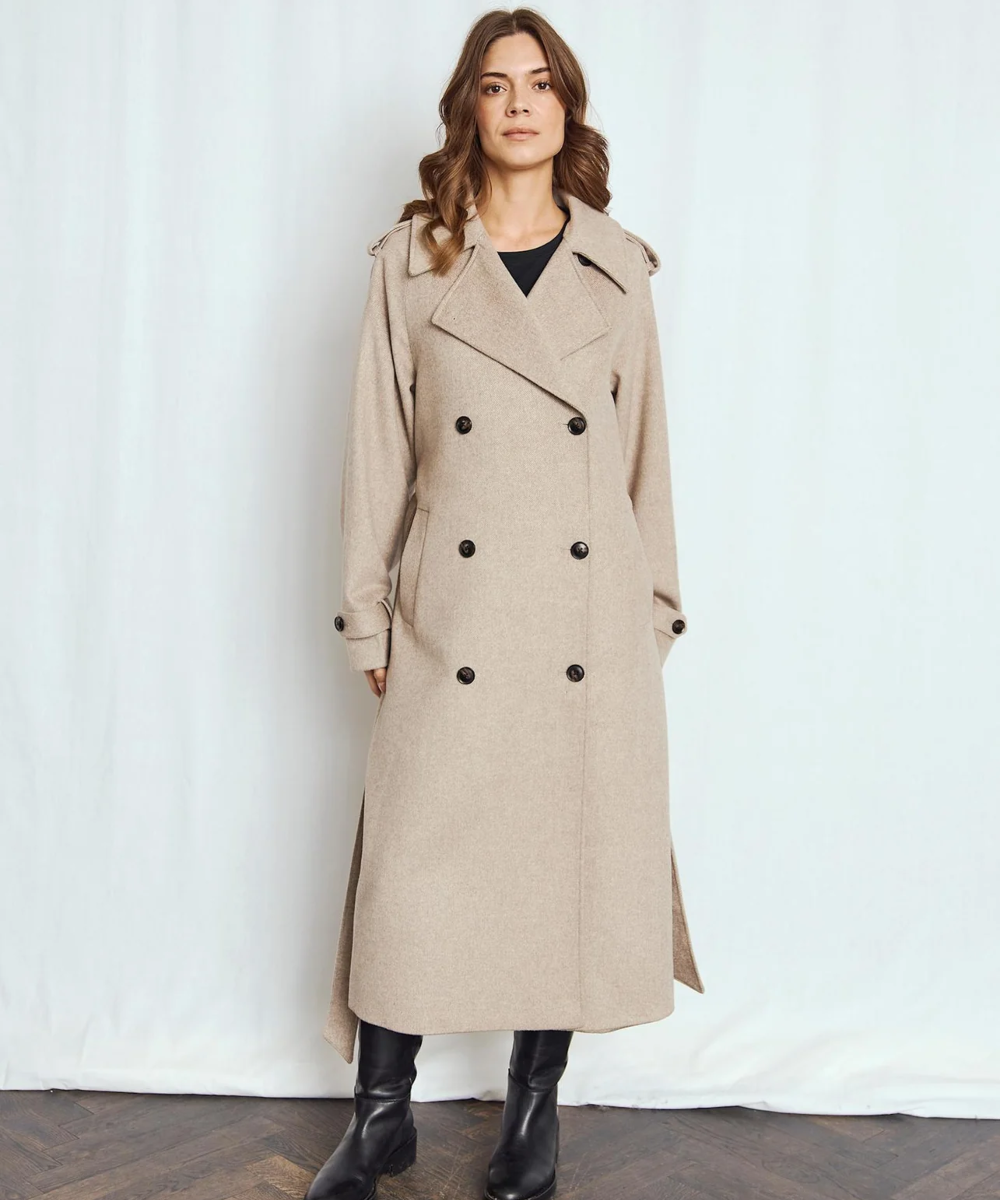 Bruun & Stengade Kaylee Kåpe Light Brown - Bilde 5