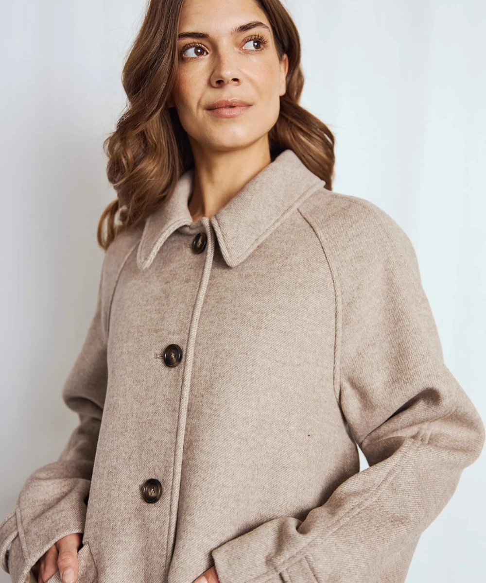 Bruun & Stengade Ylva Kåpe Light Brown - Bilde 2