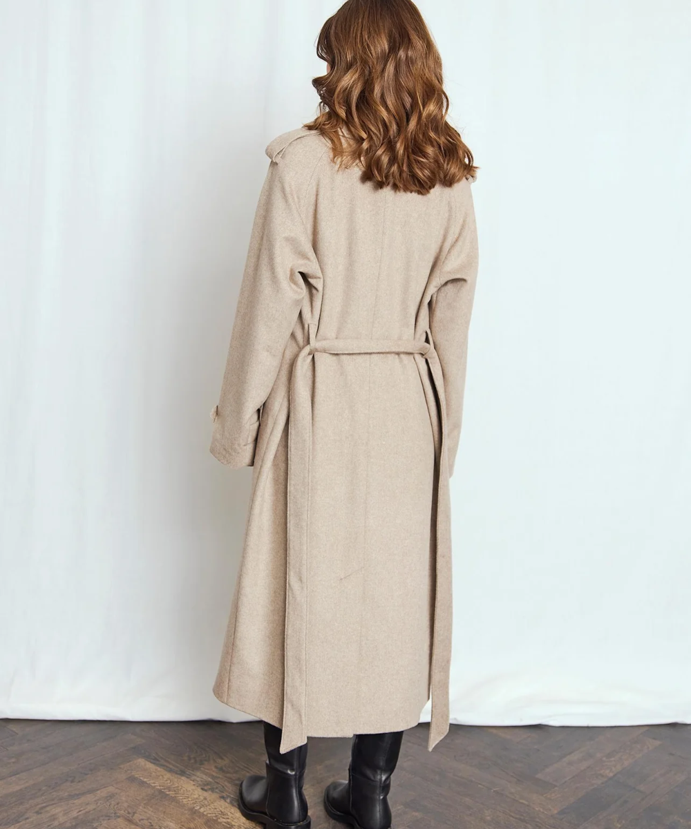 Bruun & Stengade Kaylee Kåpe Light Brown - Bilde 3