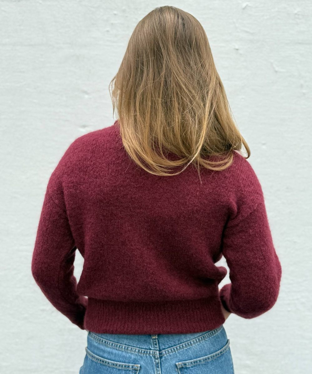 Levete Room Noreen 1 Genser Bordeux - Bilde 2