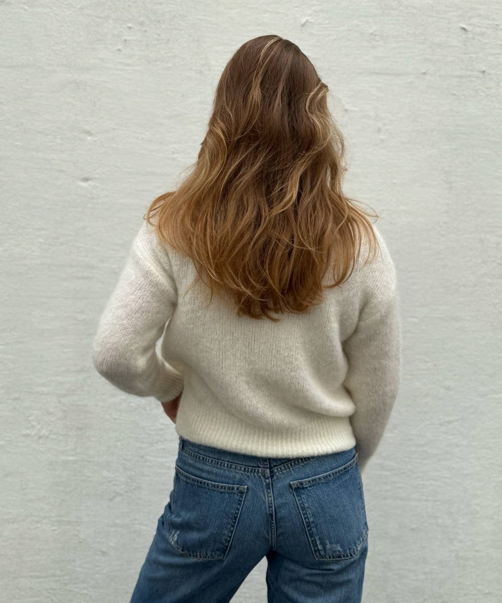Levete Room Noreen 1 Genser Offwhite - Bilde 2