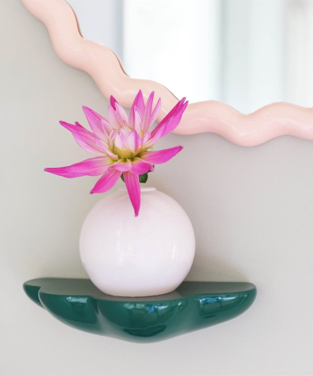 &K Amsterdam Speil Zigzag Rosa - Bilde 2