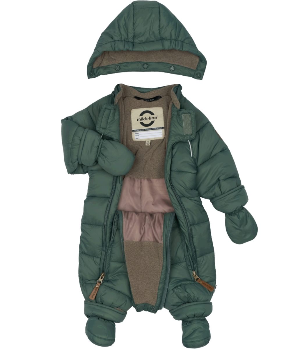 mikk-line Puff Baby Suit Balsam Green - Bilde 4