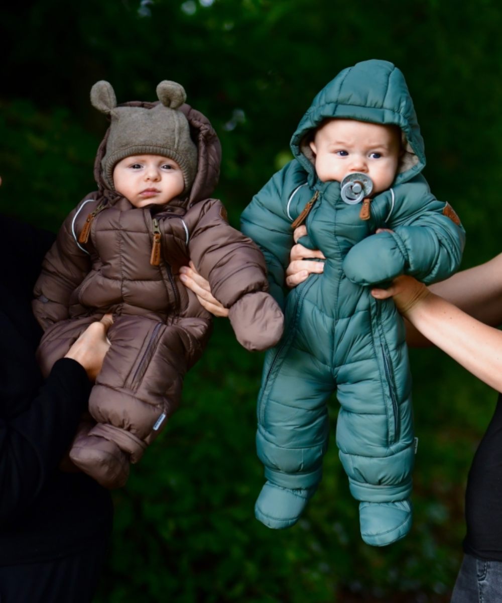mikk-line Puff Baby Suit Balsam Green - Bilde 3