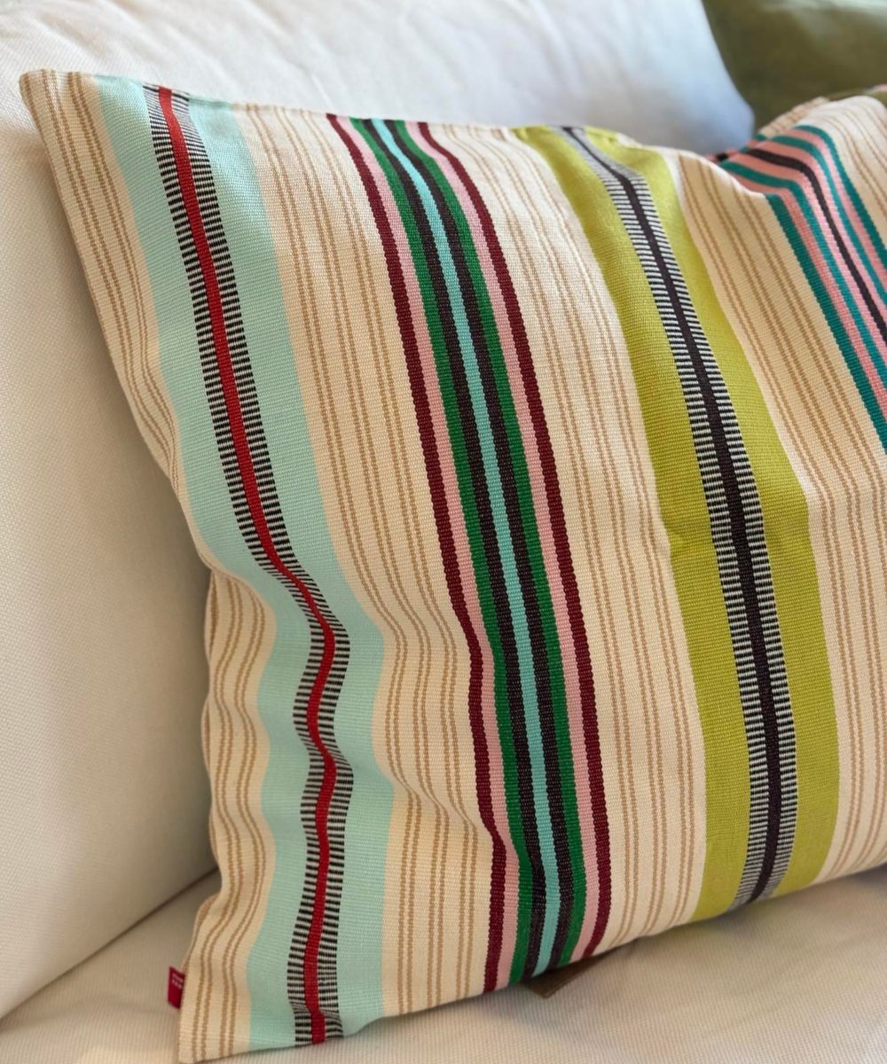 Afroart Elvira Stripe Pute Multi 50x70