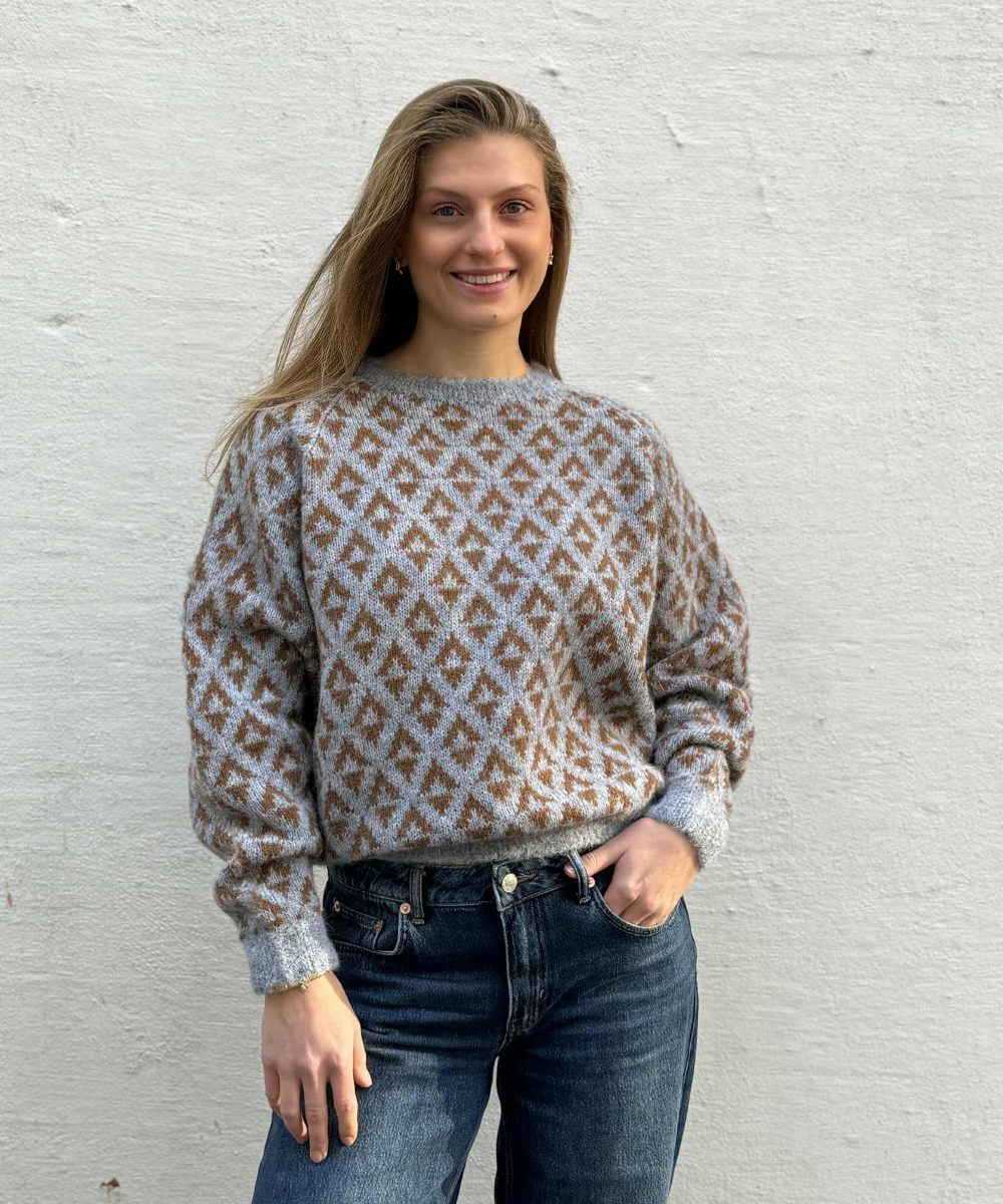 WOODLING Thea Knit Genser Innsjø