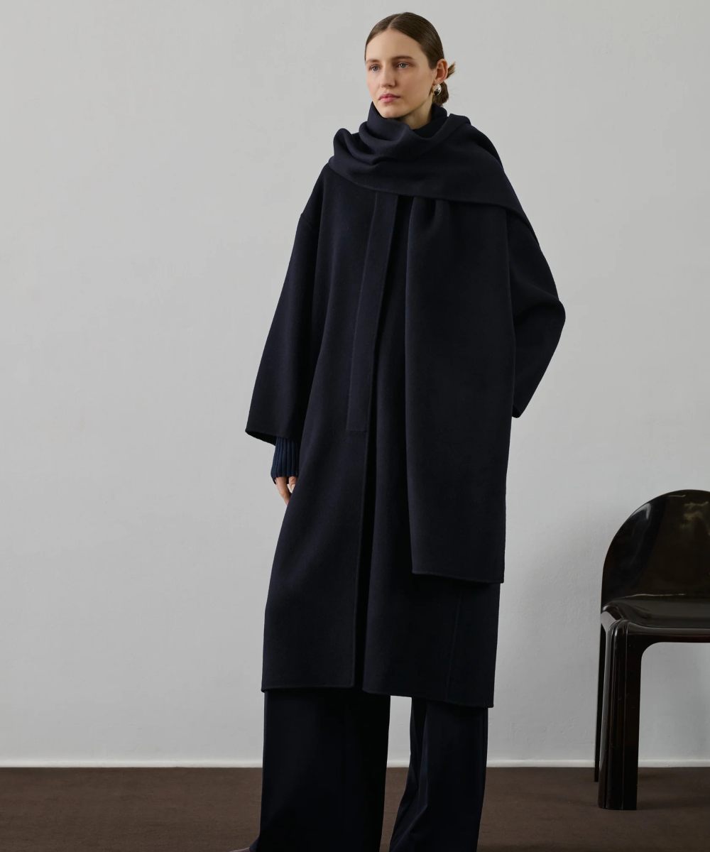Soeur Finn Ullkåpe Deep Navy