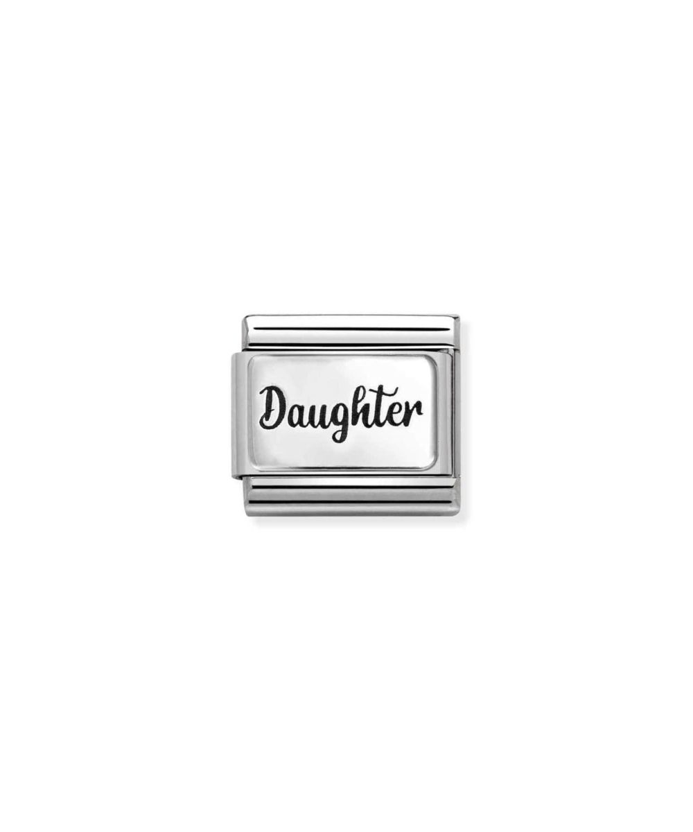 NOMINATION Familie Links Daughter Sølv Svart
