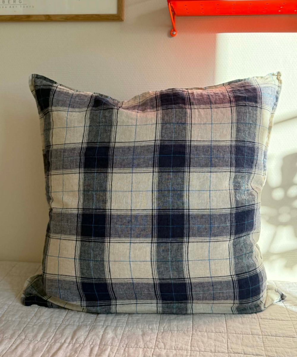 Linge Particulier Putetrekk Old School Checks 65x65