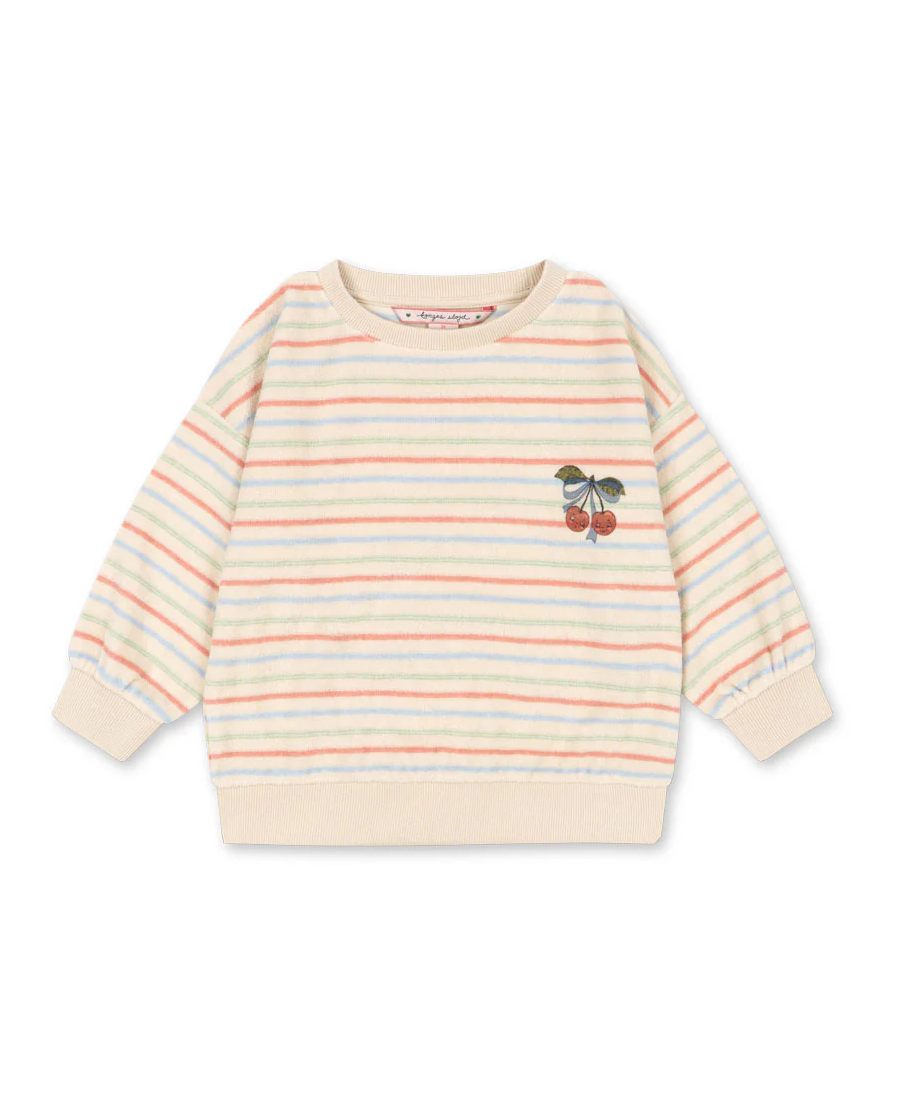 Konges Sløjd Itty Rib Genser Confetti Stripe