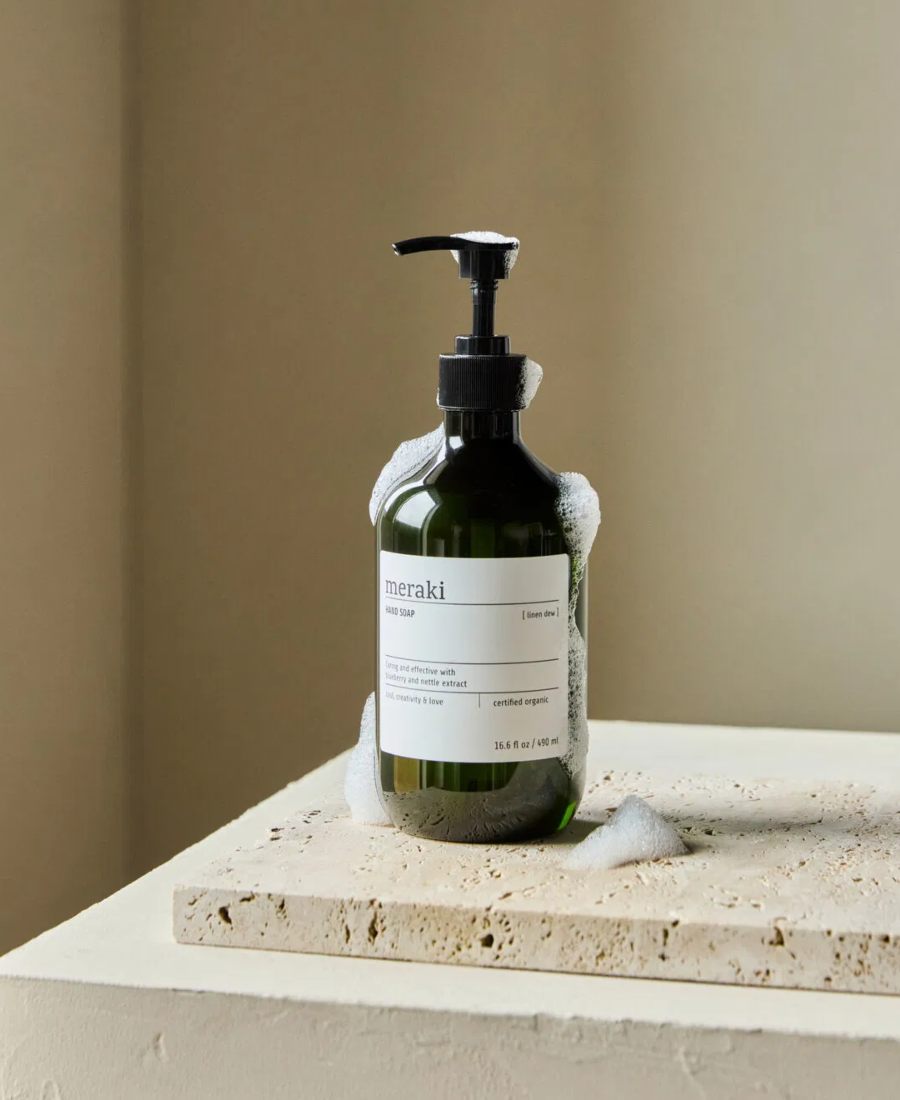 Meraki Hånd Såpe Linen Dew 490ml