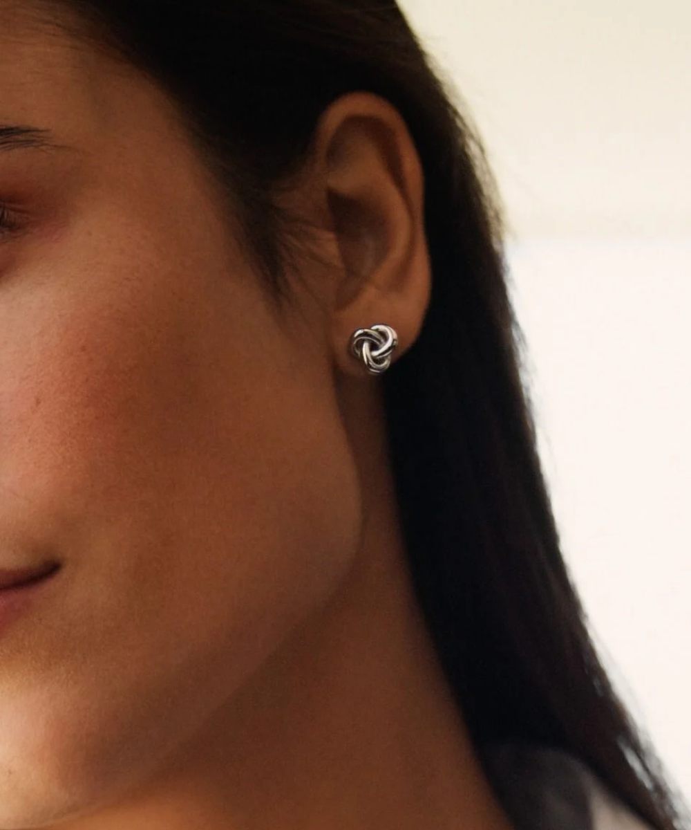 Edblad Infinity Knot Studs S Steel