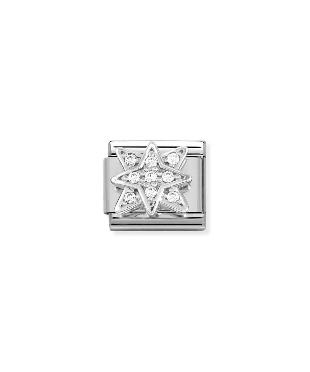 NOMINATION Symbol Links Stor Stjerne Sølv Stener