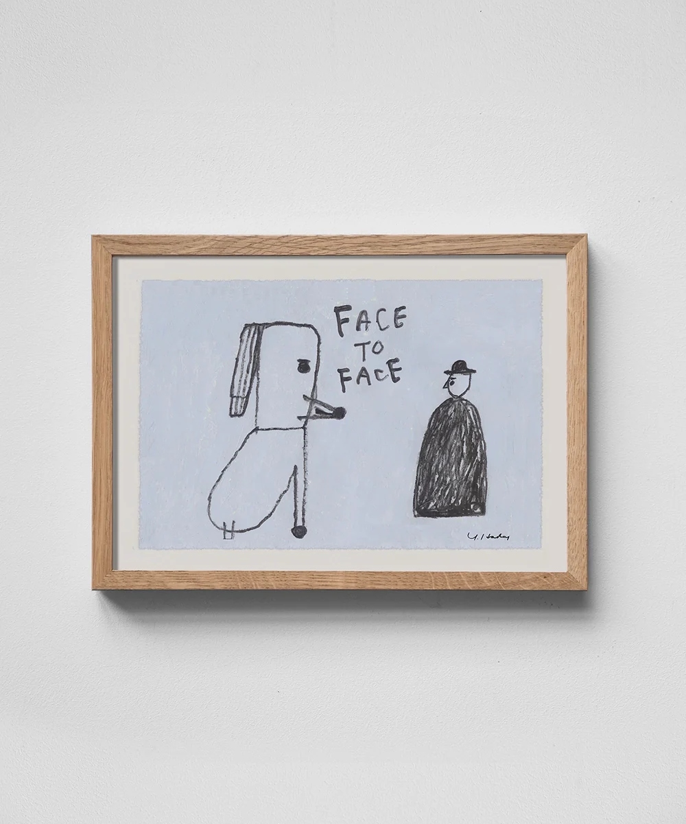 Fine Little Day Face To Face Plakat 30x40